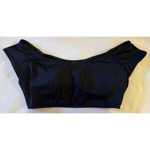 Victorias Secret Black Off the Shoulder Bikini Top Size Medium NWOT